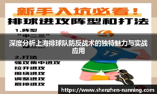 深度分析上海排球队防反战术的独特魅力与实战应用