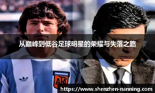 从巅峰到低谷足球明星的荣耀与失落之路